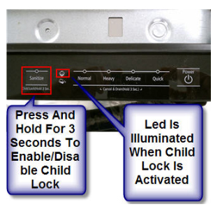 Use Child Lock Mode D